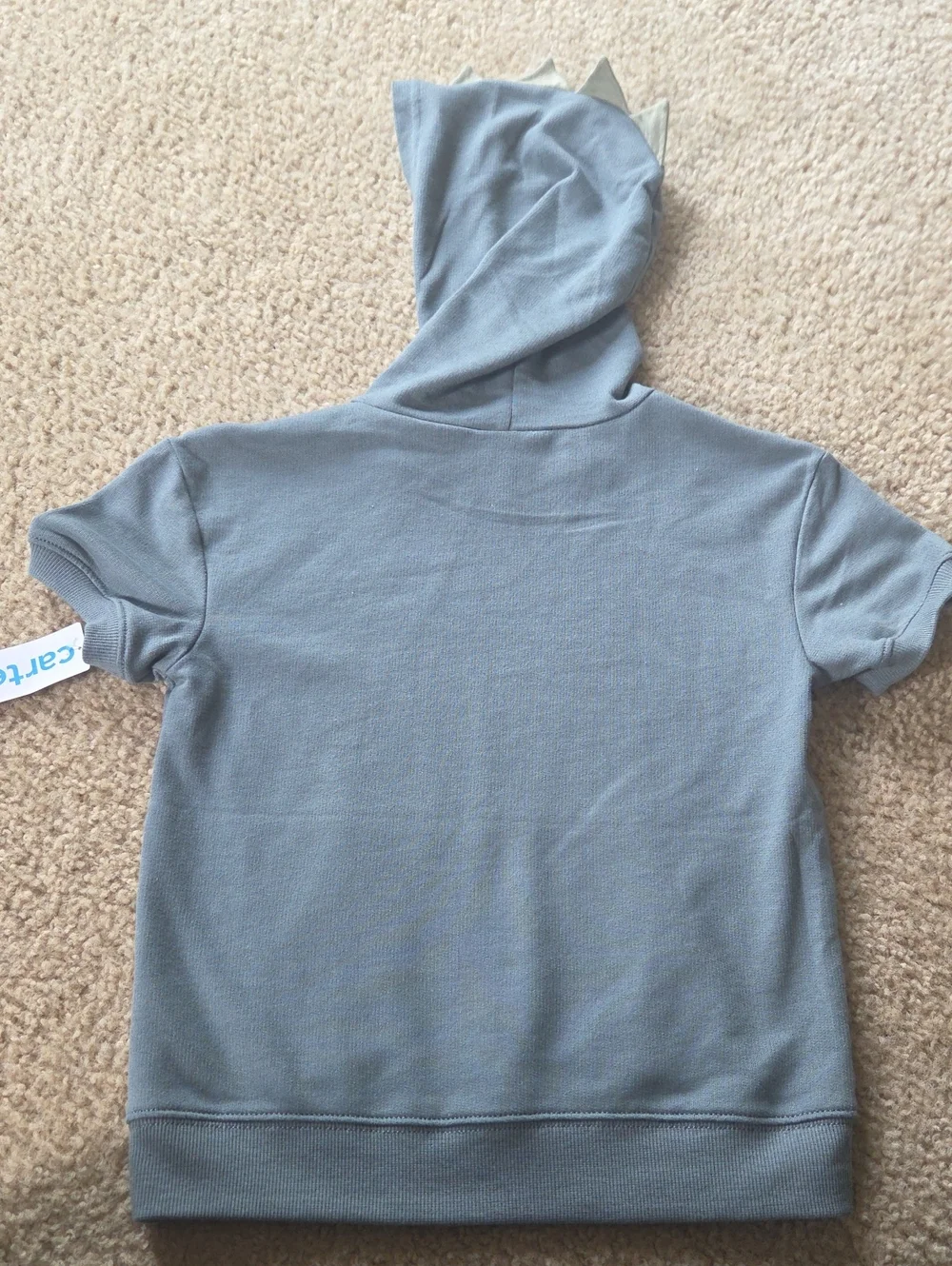 Carters Short Sleeve Hoodie 5T NWT